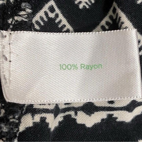 DECREE strappy back southwest print stripe rayon sleeveless swing top XL - Picture 5 of 6